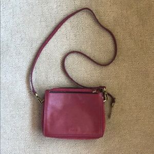 Red Fossil Bag